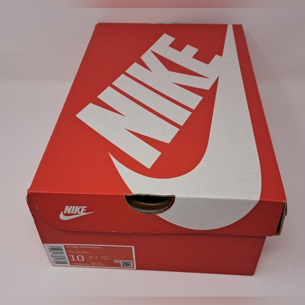 Nike Women's Air Max Dia Running Shoes Fitness CI3898 Fossil/Hyper Crimson 10 US - Picture 14 of 14